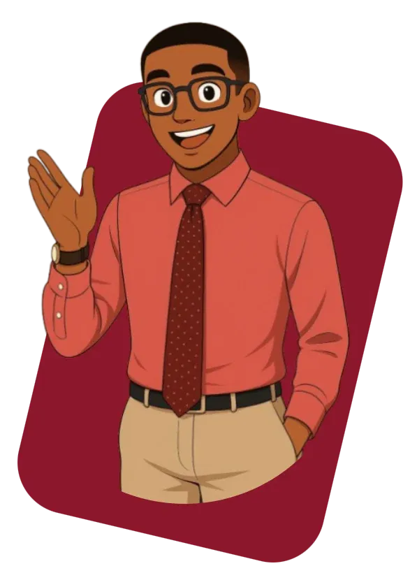 Imagen animada de José saludando